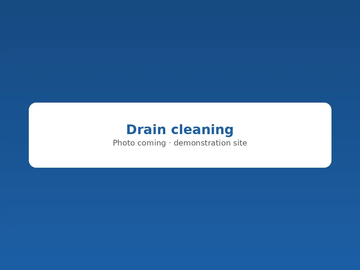 Drain machine running at a cleanout outside a home
